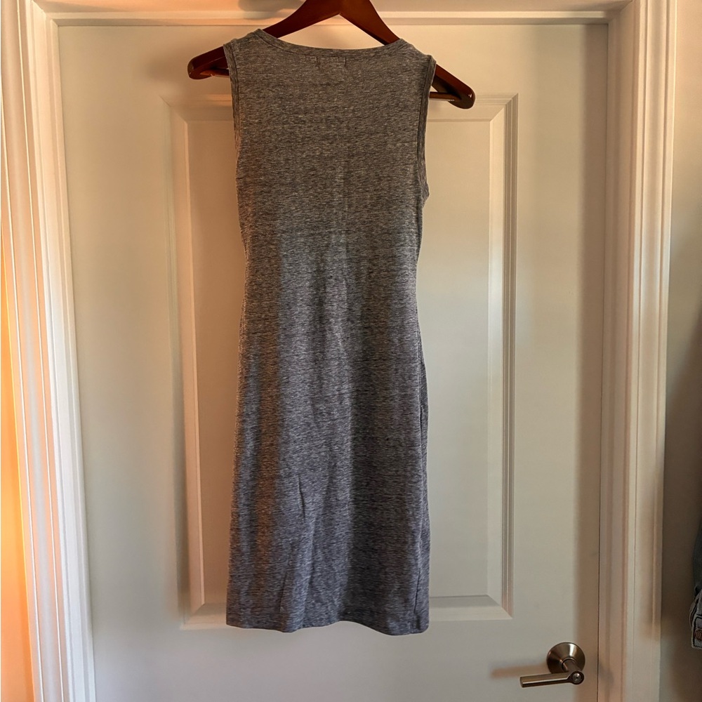 Leith Asymmetrical Gray Dress - Picture 2 of 3